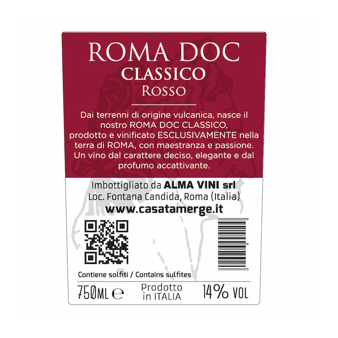 Roma DOC Classico Rosso - 750ml